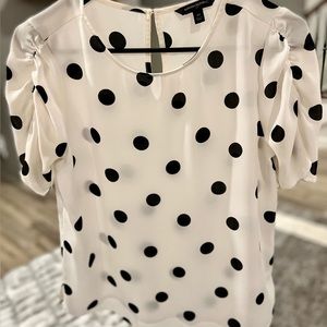 Banana Republic polka dot top